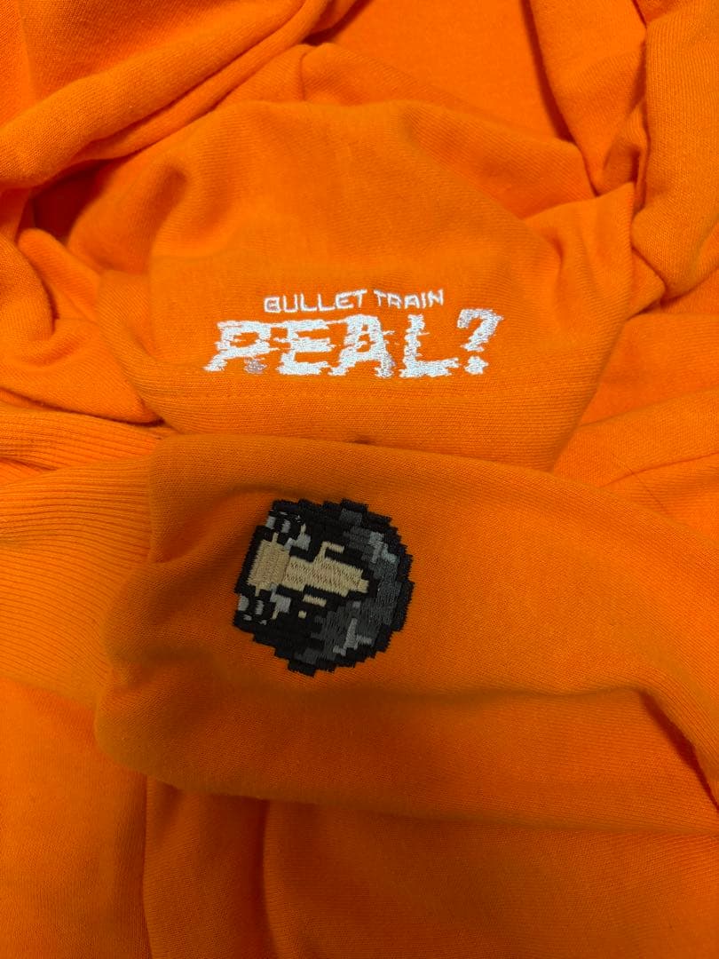 超特急　ハル　ジップパーカー　オレンジ
