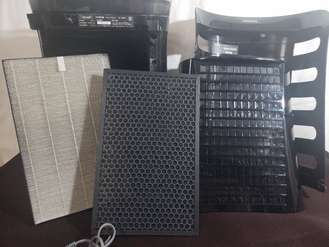 SHARP FU-LK50-B 蚊取り機能付き空気清浄機 ブラック シャープ
