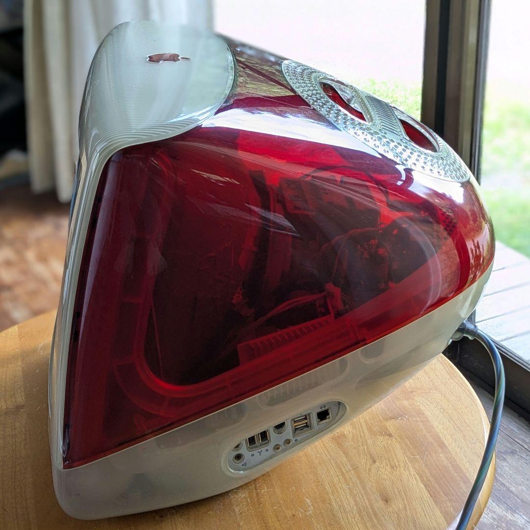【ジャンク】iMac DV G3 ルビー スケルトン 本体のみ