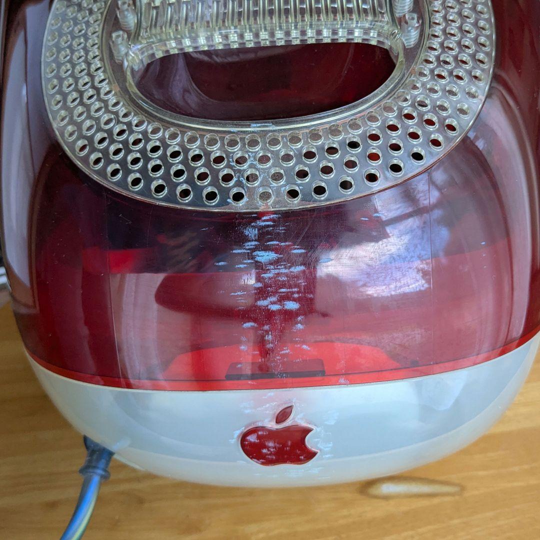 【ジャンク】iMac DV G3 ルビー スケルトン 本体のみ