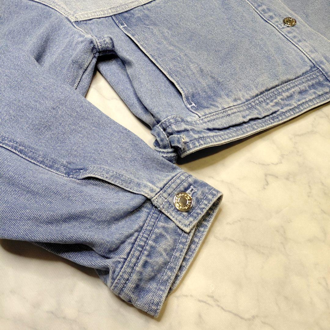 超美品✨️adidas ショート丈 デニムジャケット L