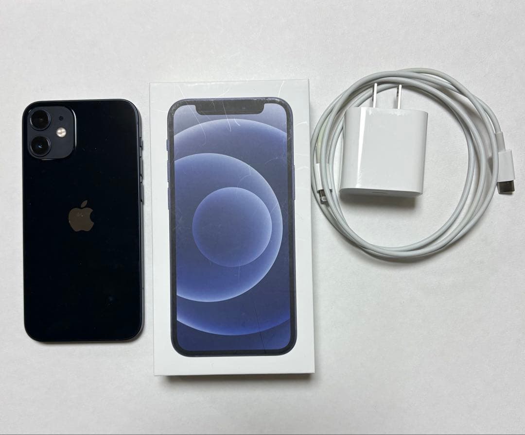 iPhone12mini 64GB ブラック SIMフリー 箱付き