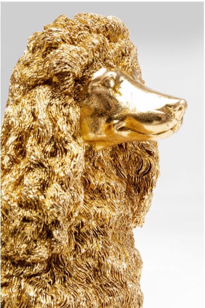 ⭐︎だい⭐︎ KARE ゴールド　ミセスプードル　豪華なデコフィギュア