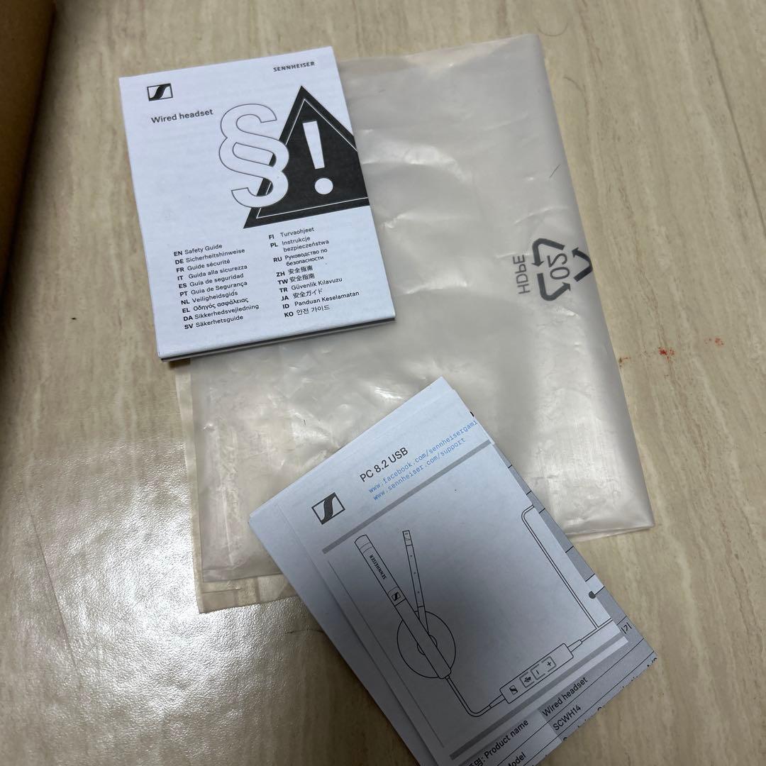【現状品】Sennheiser PC 8.2 USB 優先ヘッドセット