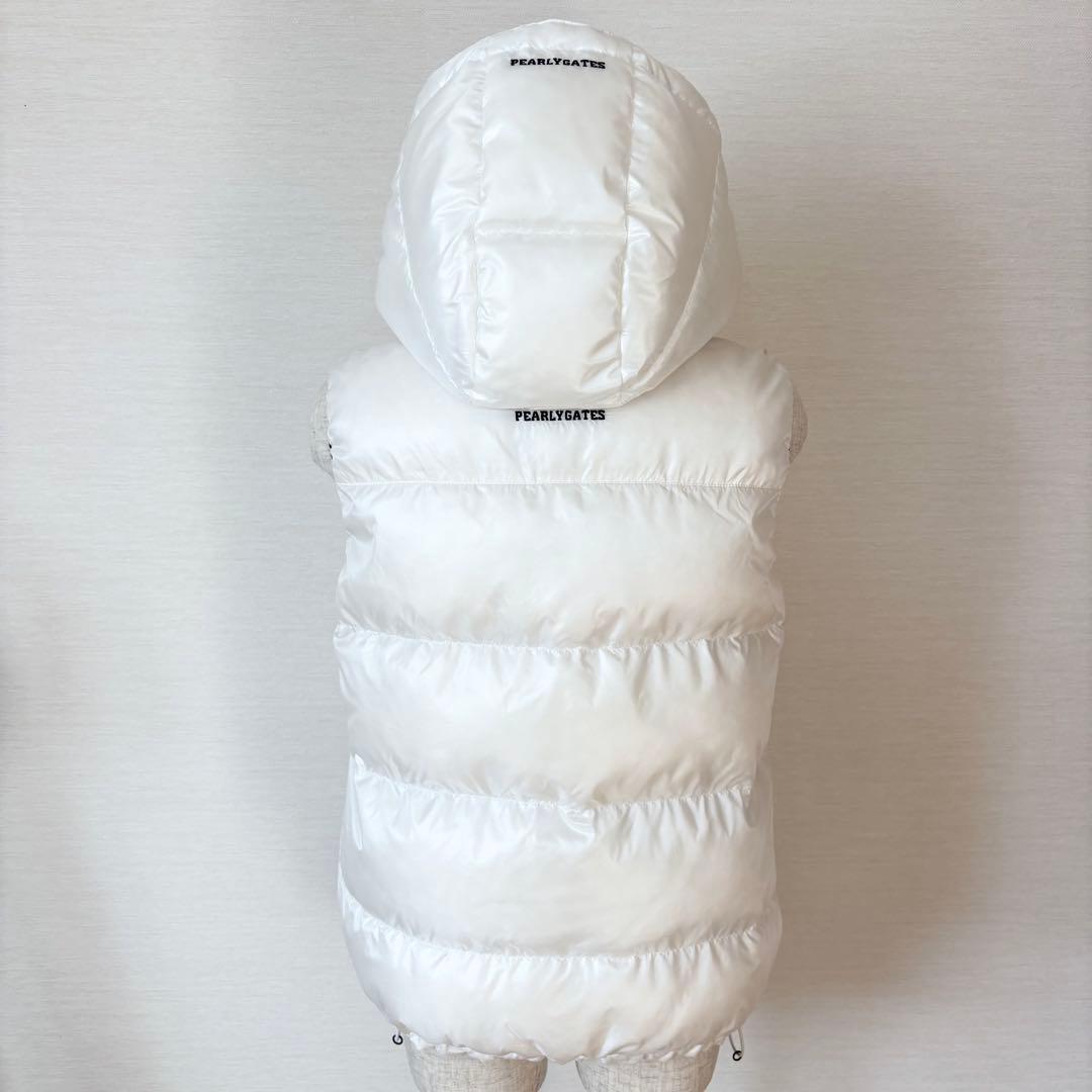 【美品】PEARLY GATES パーリーゲイツ ダウンベスト リバーシブル M