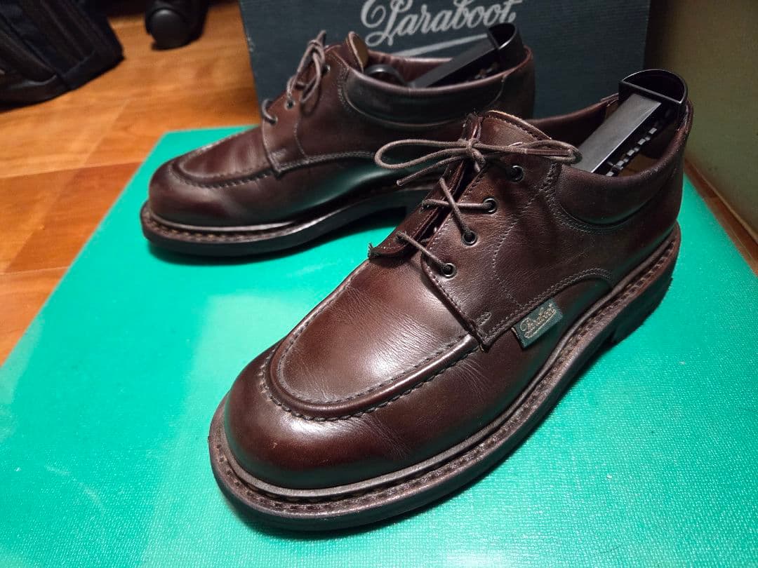 【デカタグ・希少】Paraboot　ヴィンテージ　Uチップ　98年製　6