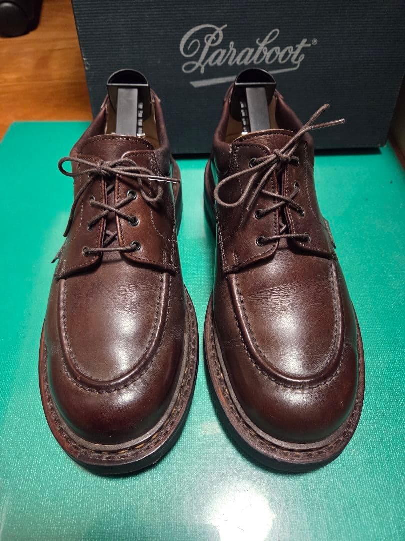 【デカタグ・希少】Paraboot　ヴィンテージ　Uチップ　98年製　6