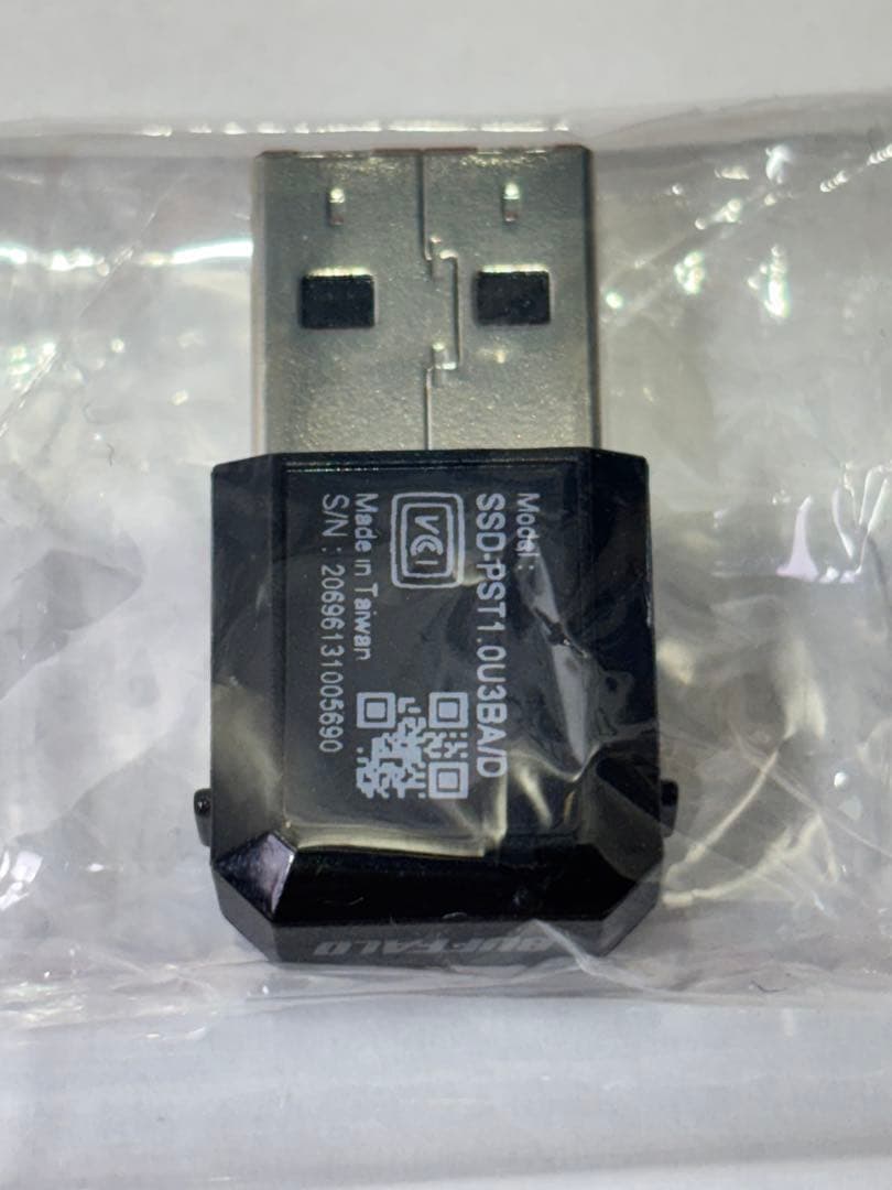 外付けハードディスク・ドライブ BUFFALO 1.0TB SSD