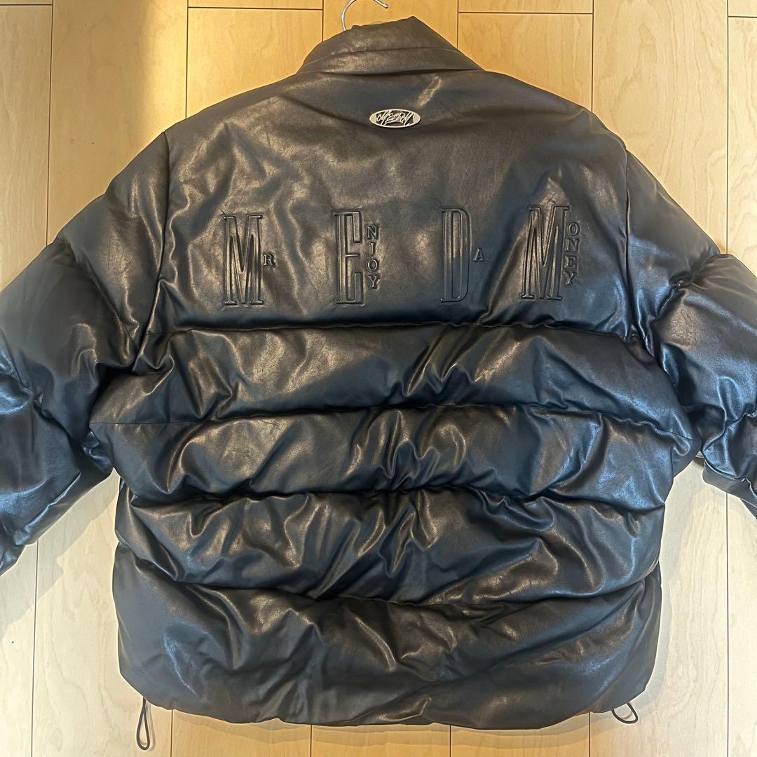 【M.E.D.M】レザーダウンジャケット