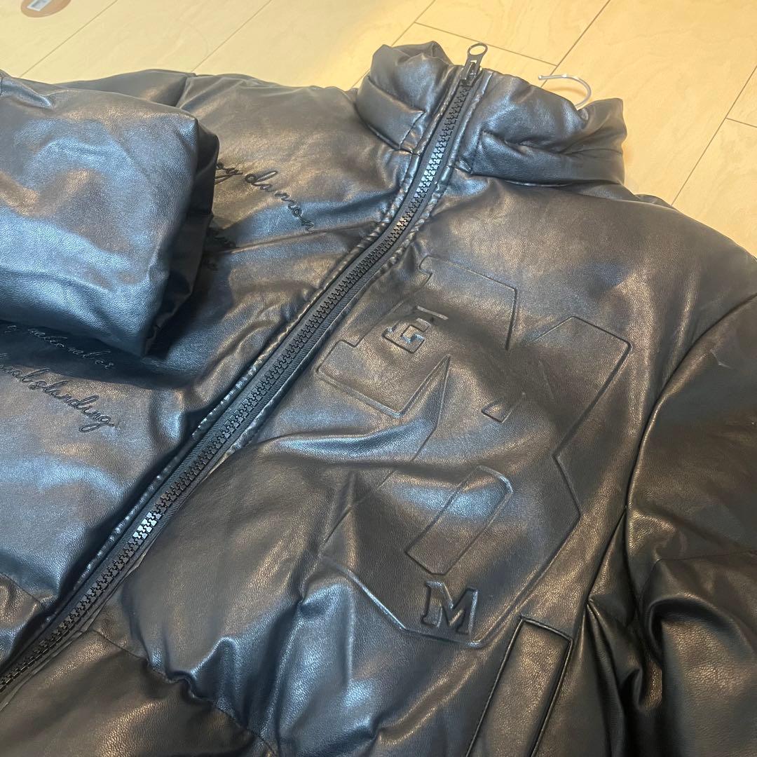【M.E.D.M】レザーダウンジャケット