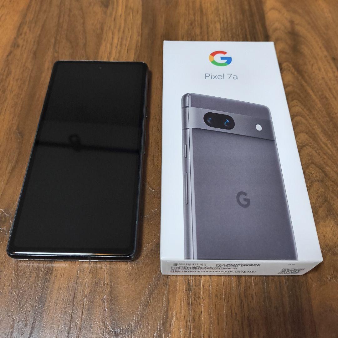 Google Pixel 7a グレー 本体 充電ケーブル付き