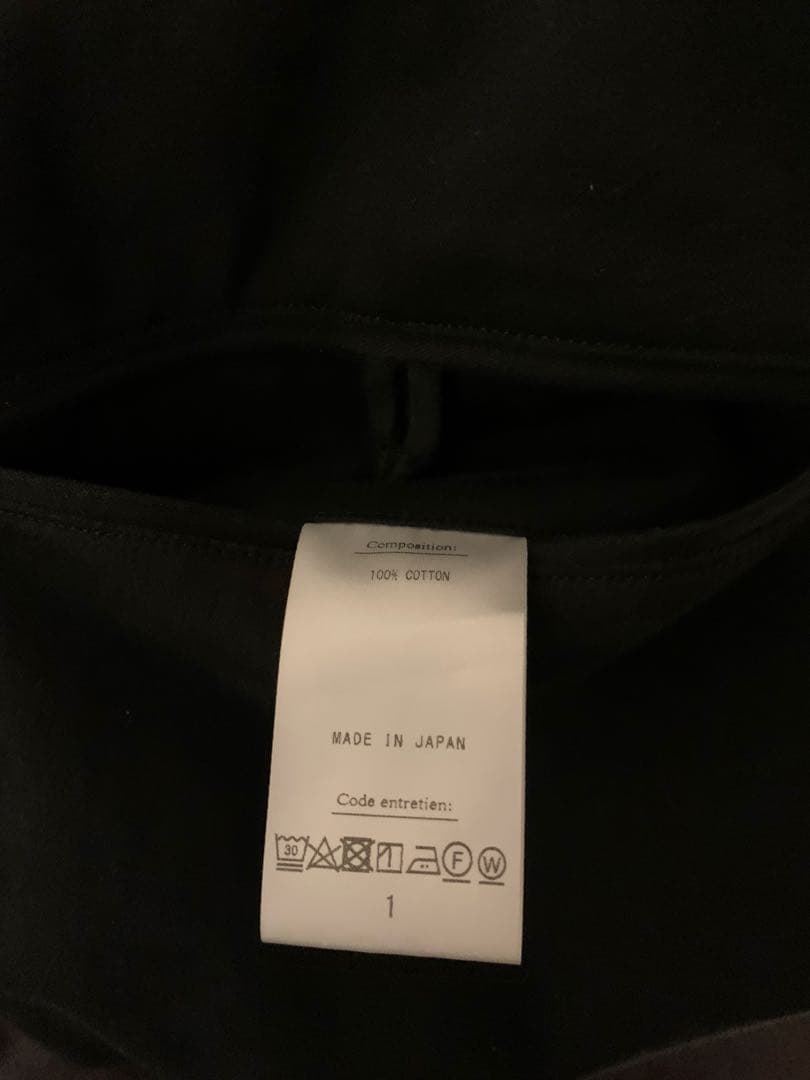 a.presse 22ss chiho trousers BLACK サイズ1