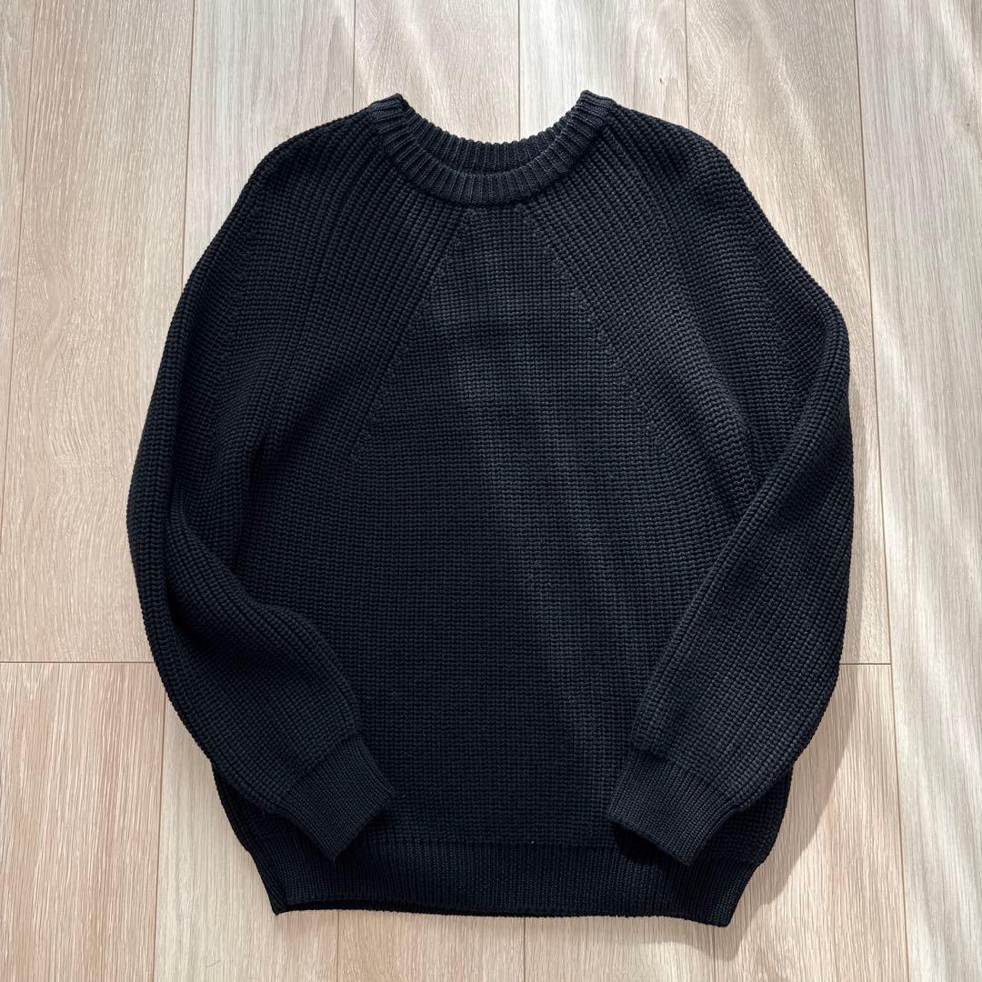 BATONER シグネチャーニット ブラックサイズ2