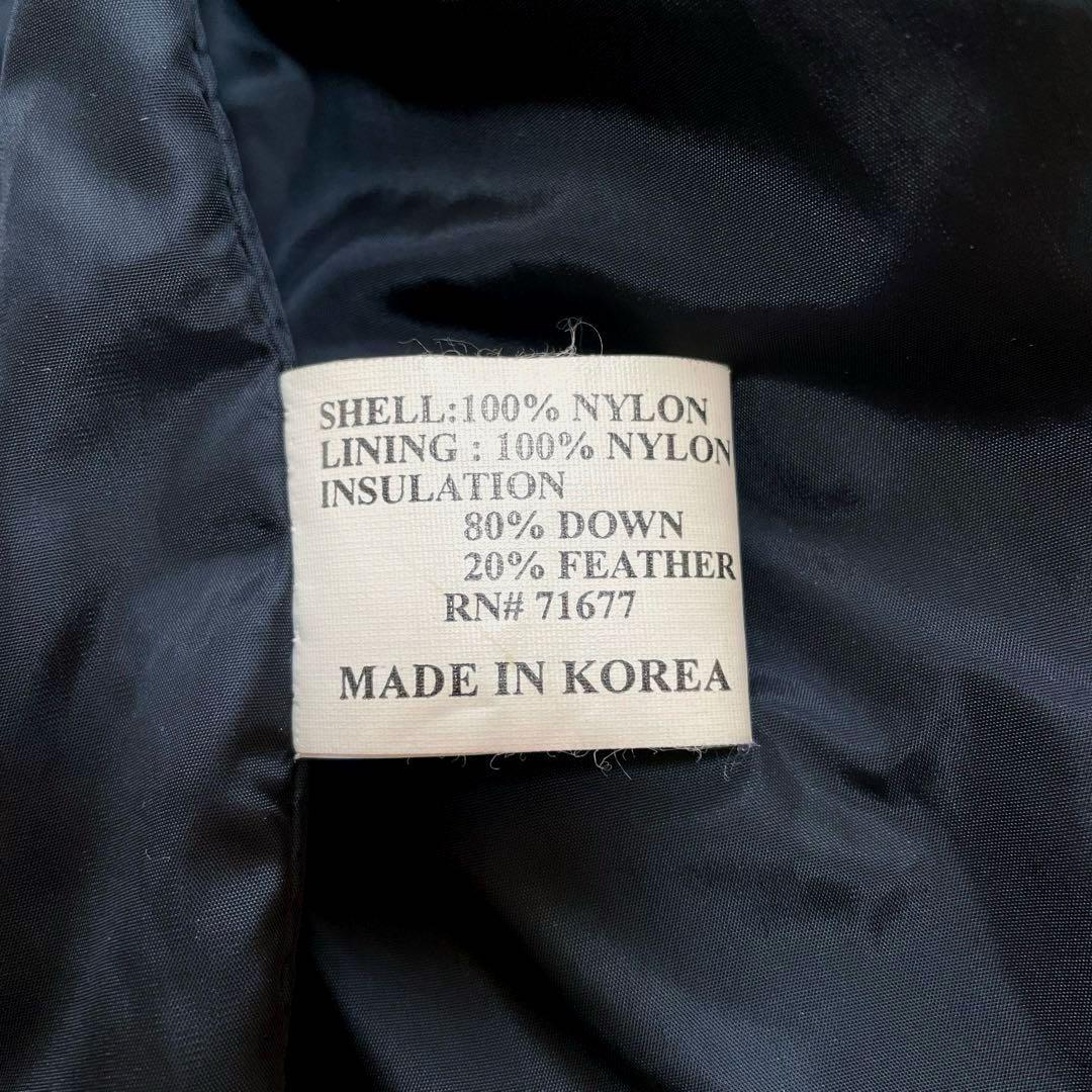 【BIG size】MAURICE MALONE ダウンベスト　ブラック