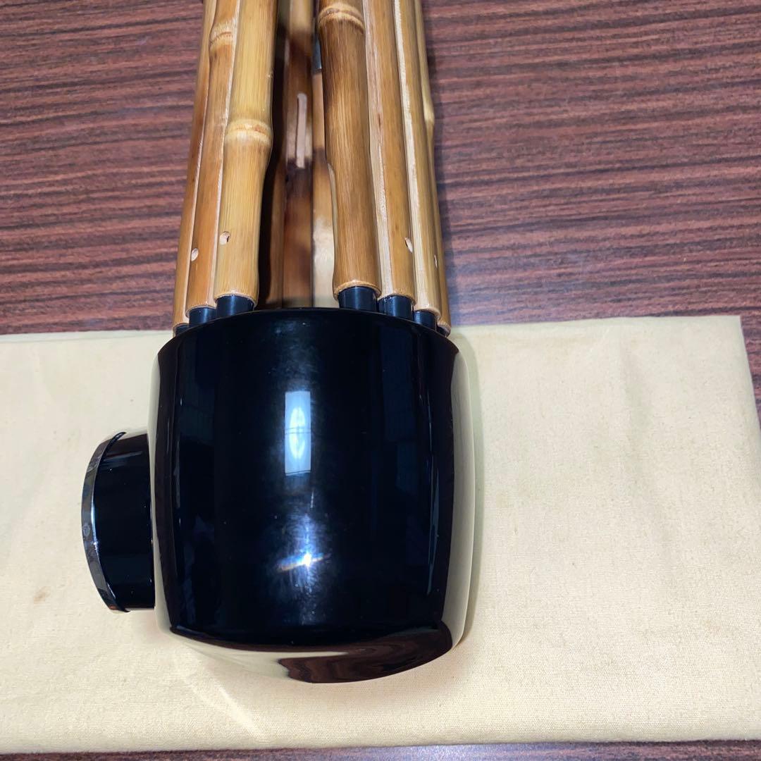 雅楽　鳳笙　竹造り　頭と根継プラスチック製　洗い調律済み