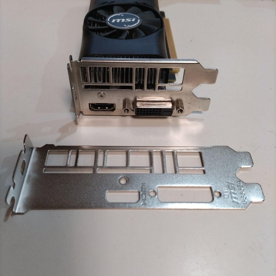 MSI GEFORCE GTX1650 4GB ロープロファイル