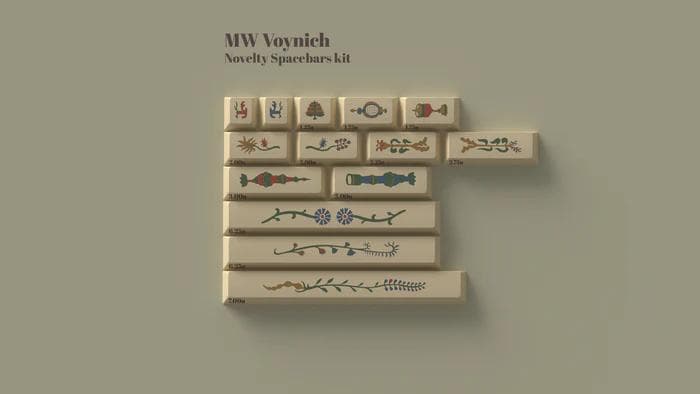 MW Voynich set キーキャップ