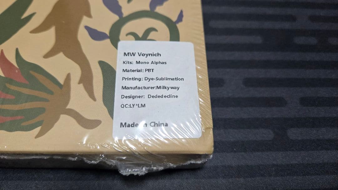 MW Voynich set キーキャップ