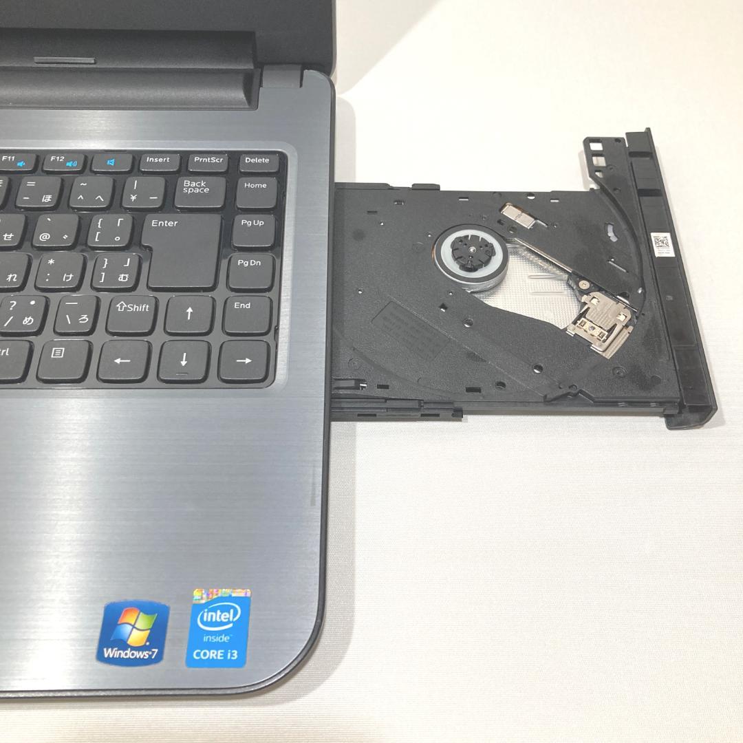 初心者✨カメラ・DVD・大容量✨シルバー✨すぐ使えるノートパソコン◇D470-1