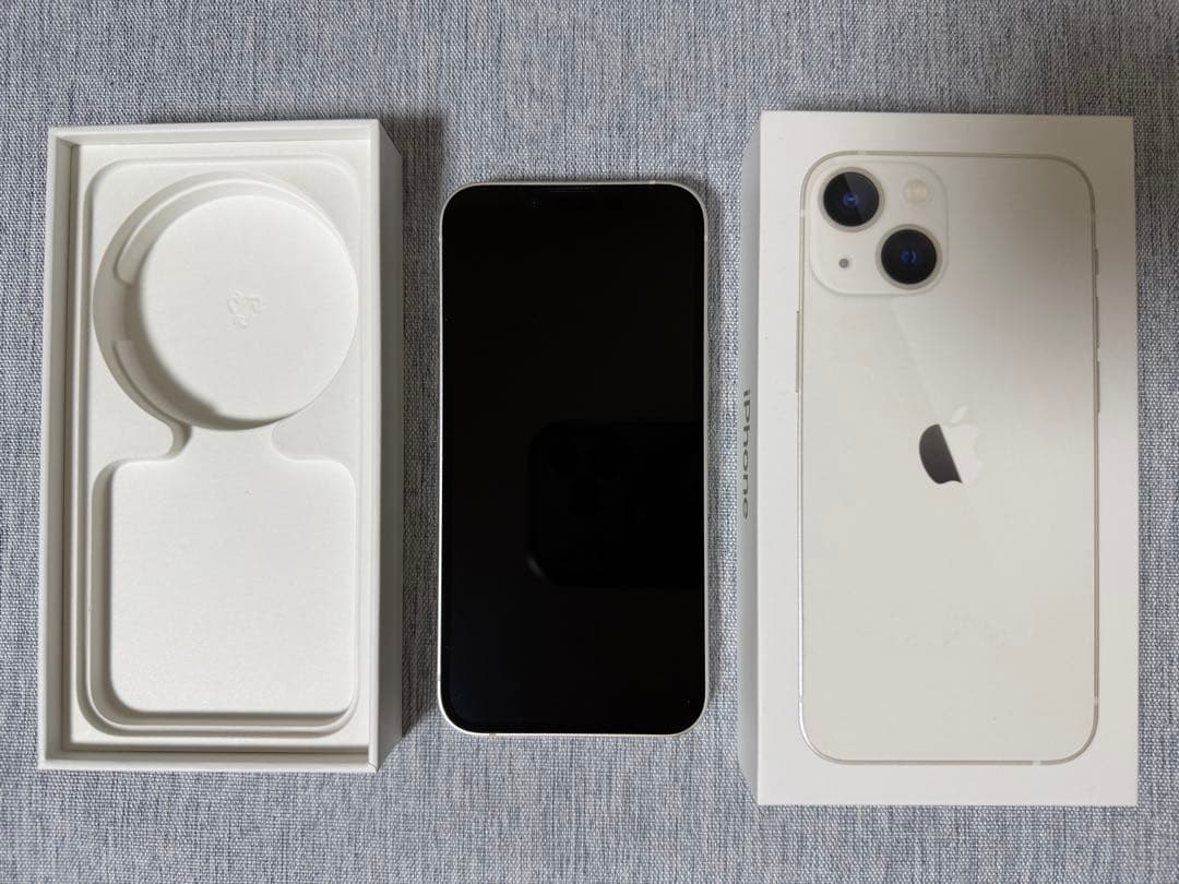 【美品】iPhone13mini 128GB SIMフリー バッテリー71%