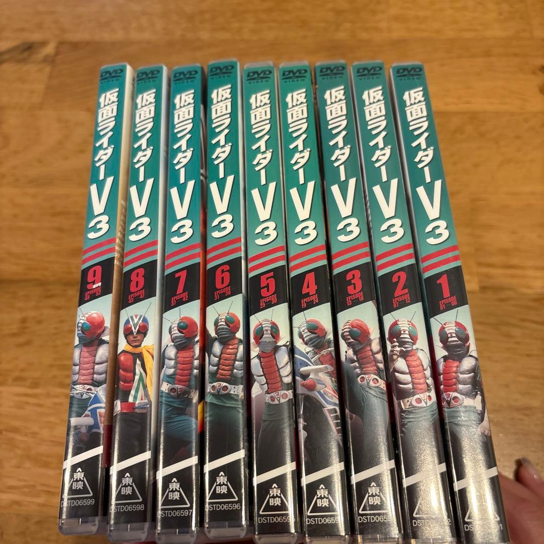 最終値下げ！【美品】仮面ライダーV3 DVD 全巻セット