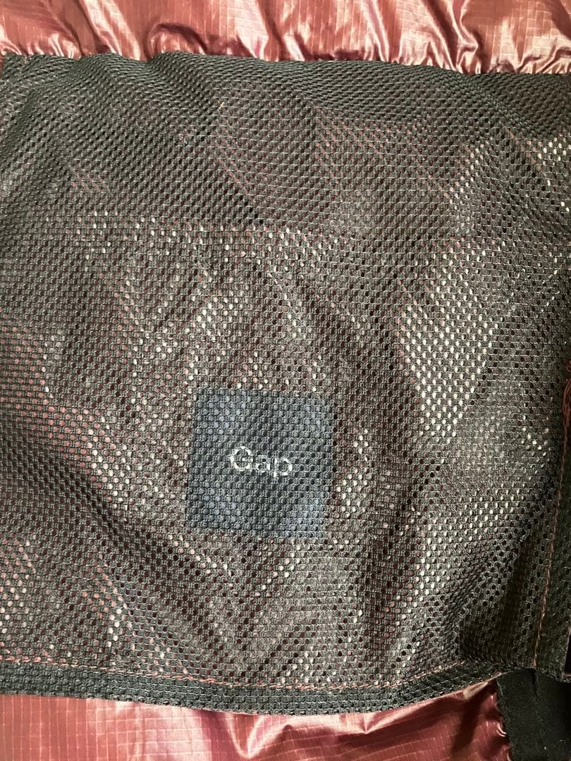 00s old GAP ダウンベスト　Wジップ　ボルドーS Y2K