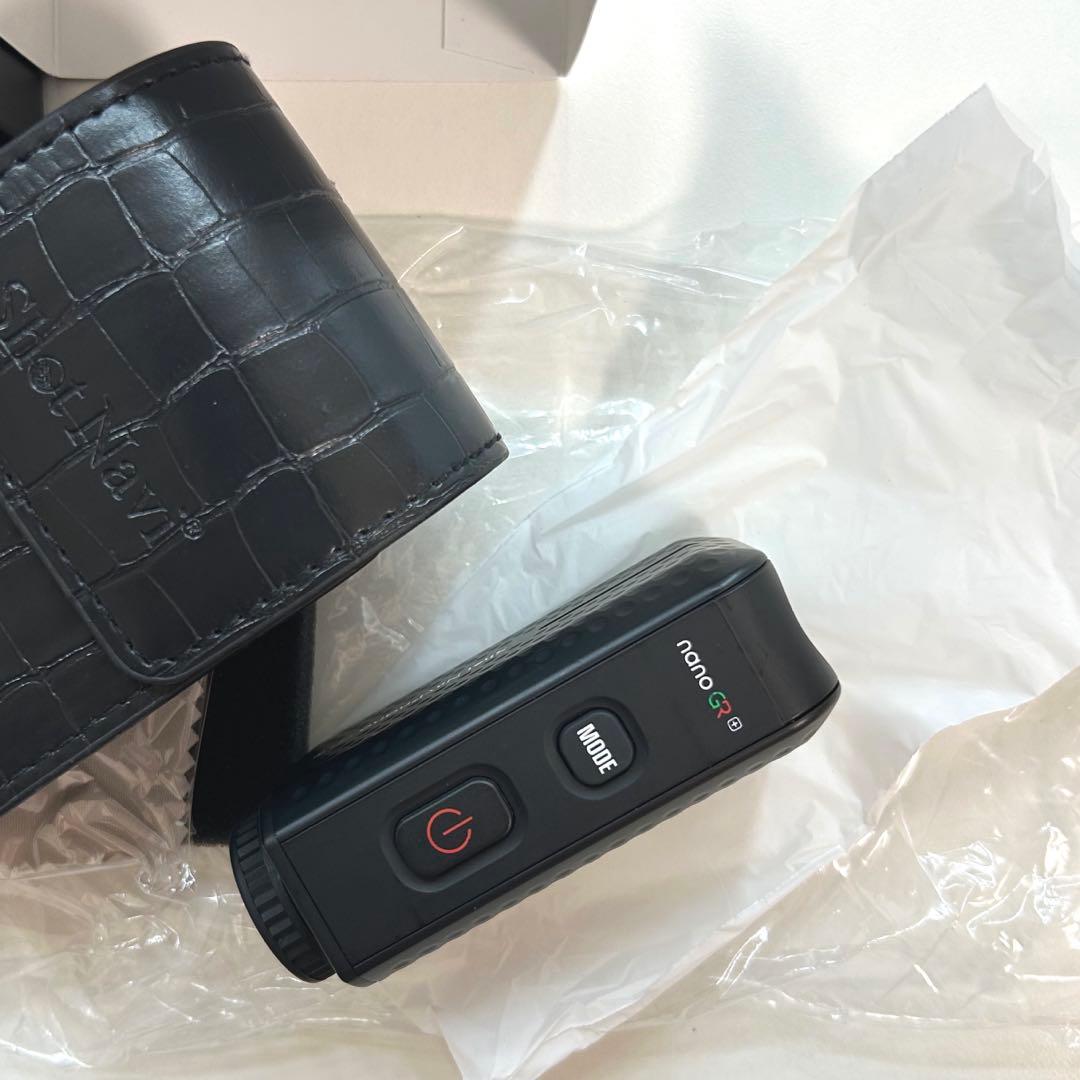nano GRプラス+ ショットナビ　ゴルフ用距離計