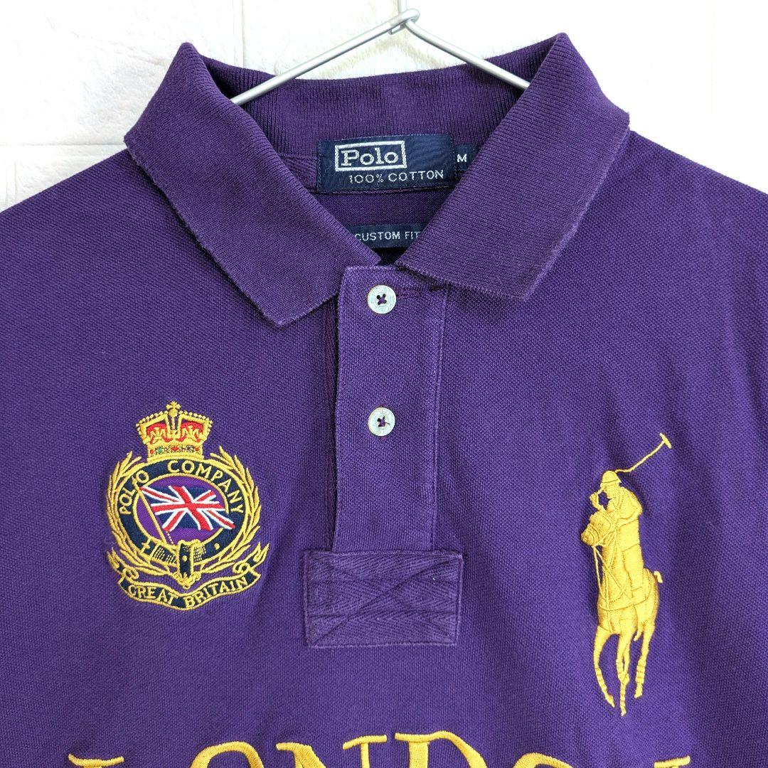 ラルフローレン ロンドン ビッグポニー 　ポロシャツ y2k