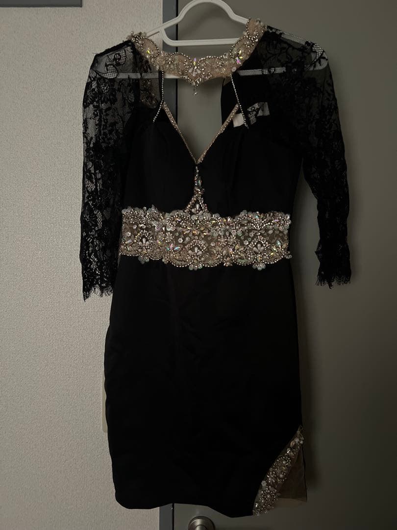 AR ANGELR 黒 ナイトドレス S