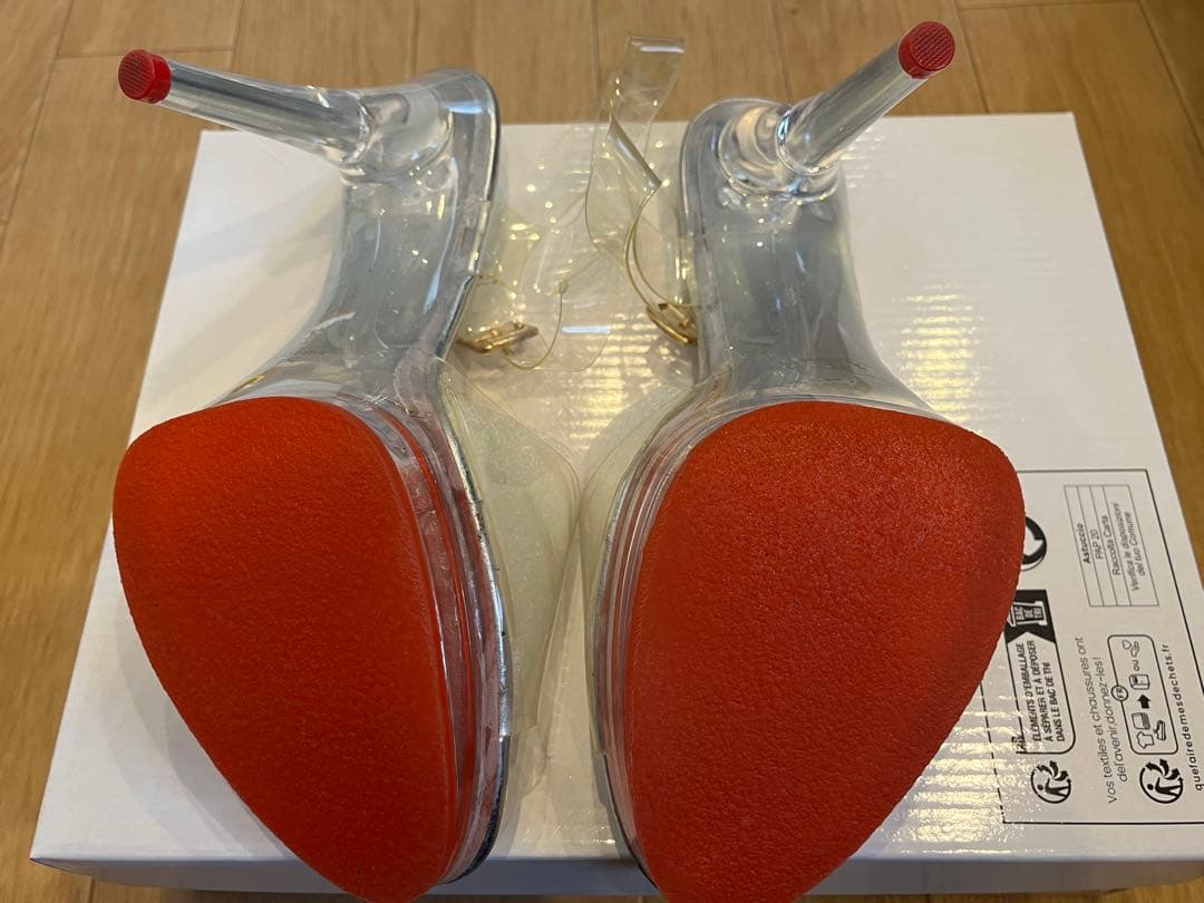 値下げ‼︎SSA公式ハイヒール　前底なし25.5cm