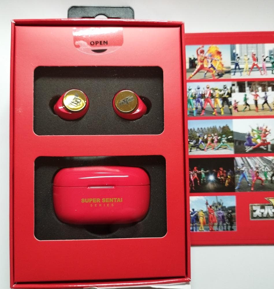 BAV.BEAT スーパー戦隊 TE-D01v-SSS ワイヤレスイヤホン