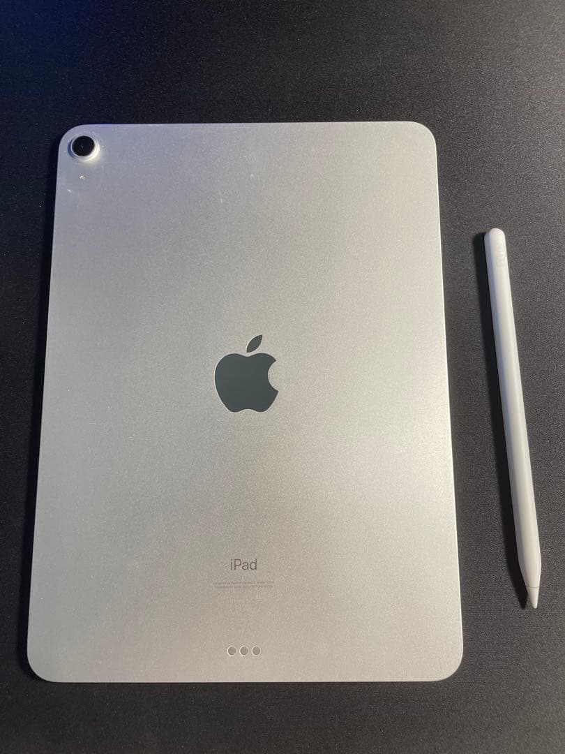 Apple iPad 本体 シルバー Apple Pencil付き （箱あり）