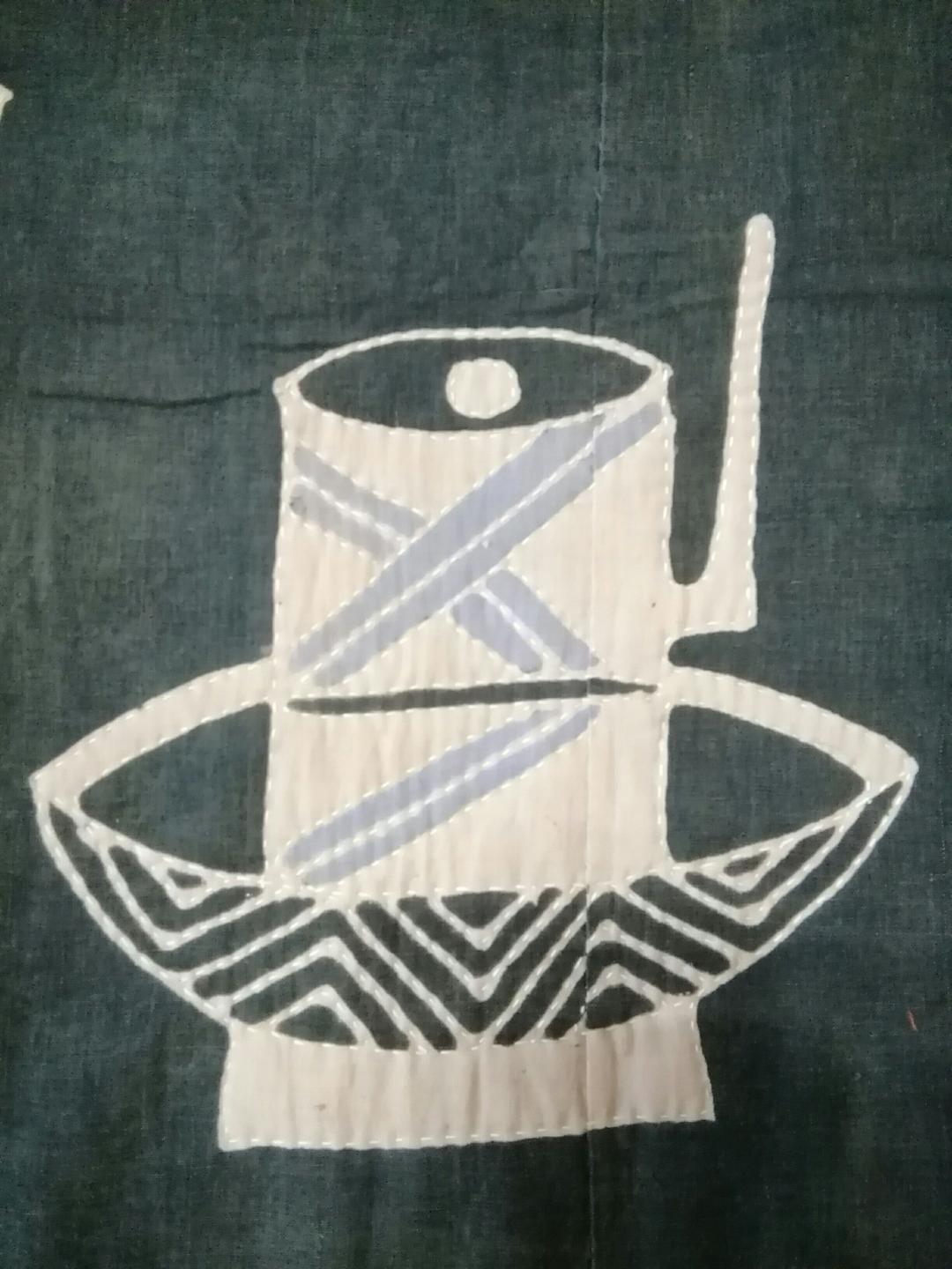 専用です。【ハンドメイド】古布　タペストリー★筒描き