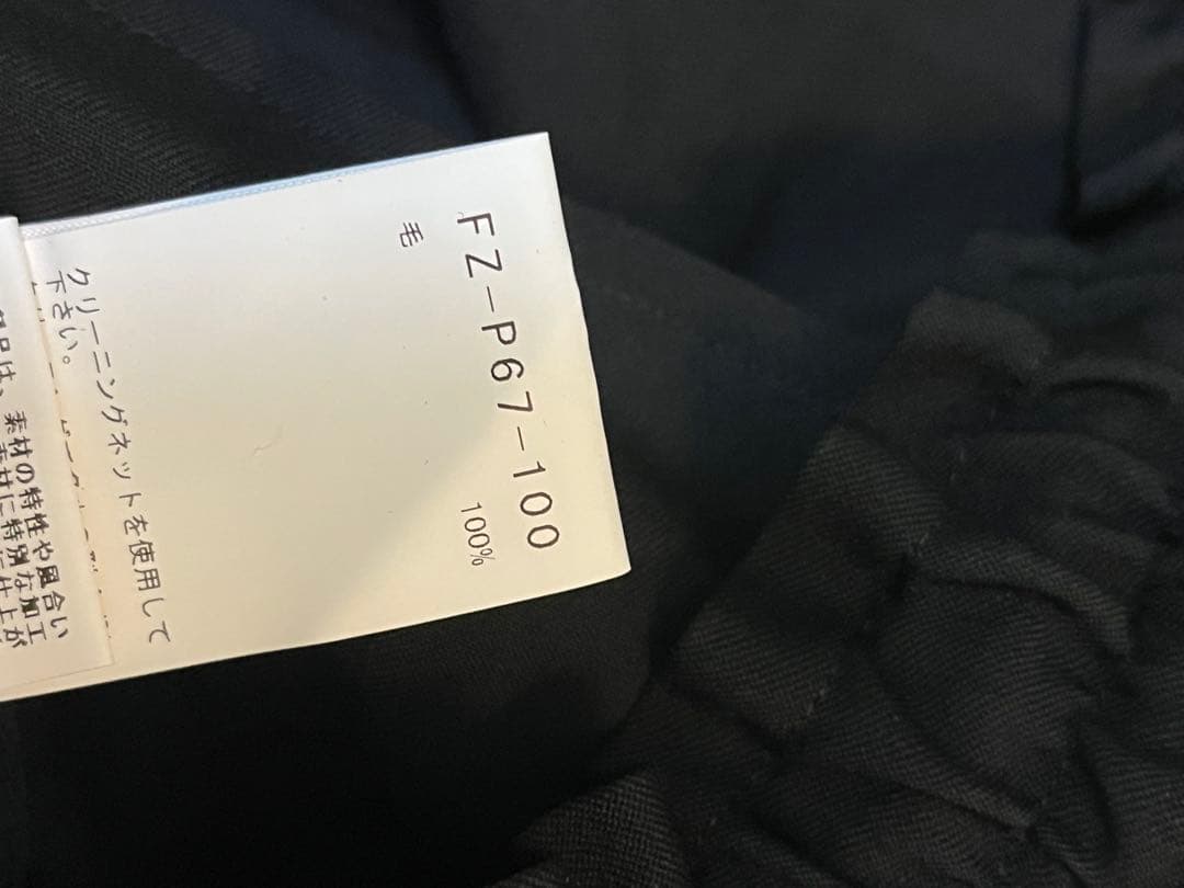 ヨウジヤマモトコレクション　FZ-P67-100 アシメントリーパンツ