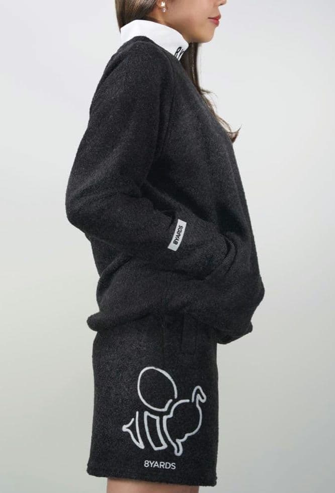 ★美品★8YARDS　CBBOA SKIRT　フリーススカート　サイズ　L