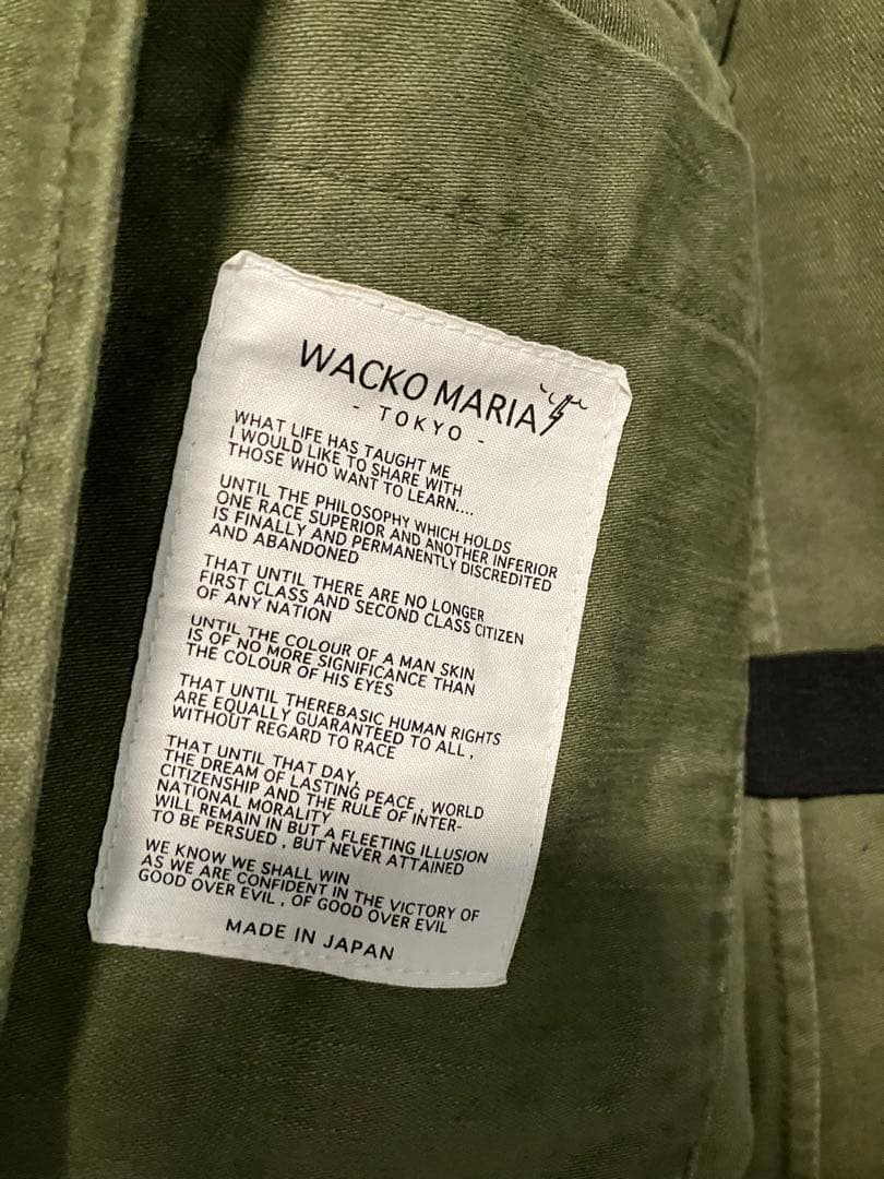 ワコマリア　WACKO MARIA M65 ジャケット　36