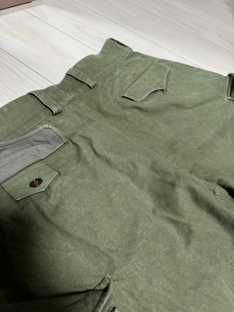 実物　フランス軍　M47 前期　比翼タイプ　サイズ35