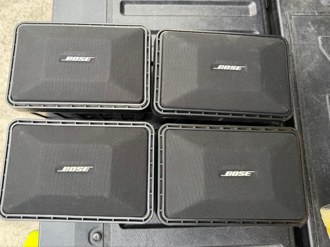 BOSE 101MM 天吊りブラケット付×4台