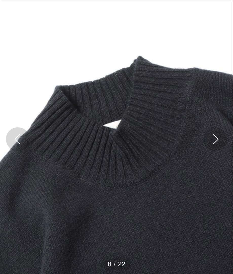 【offshore】MARS KNITWEAR ブラック&ネイビー