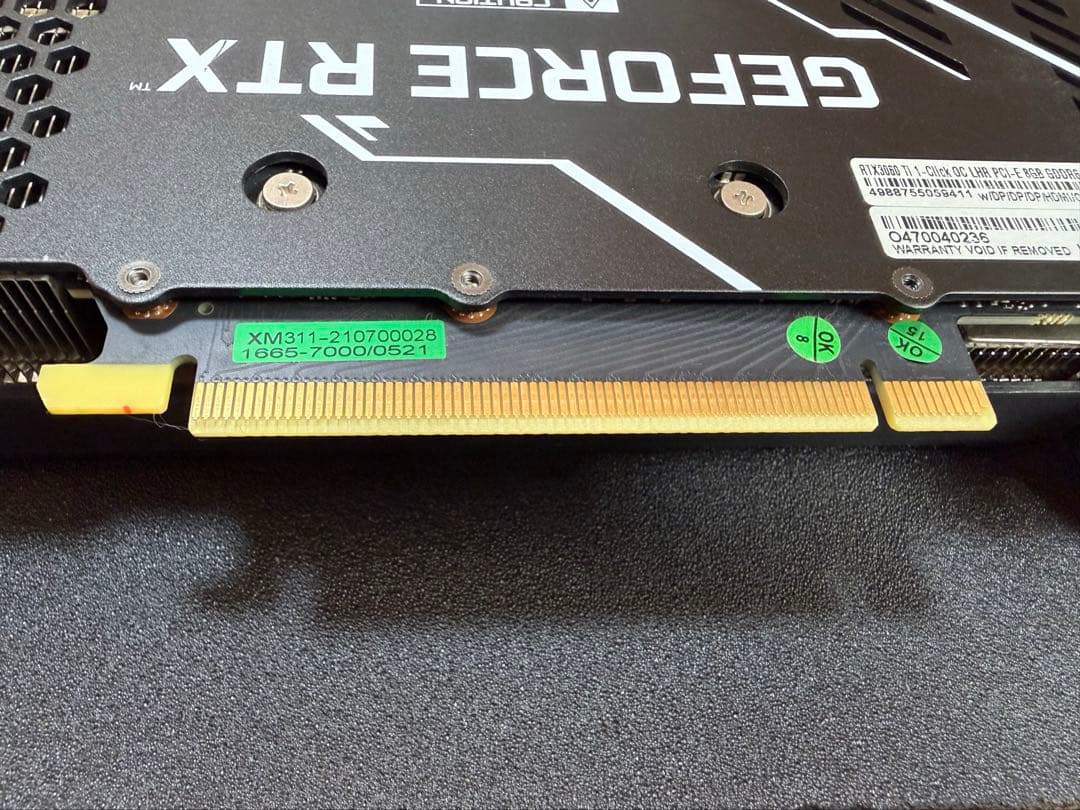 グラフィックボード・グラボ・ビデオカード GALAKURO GeForce RTX 3060 Ti