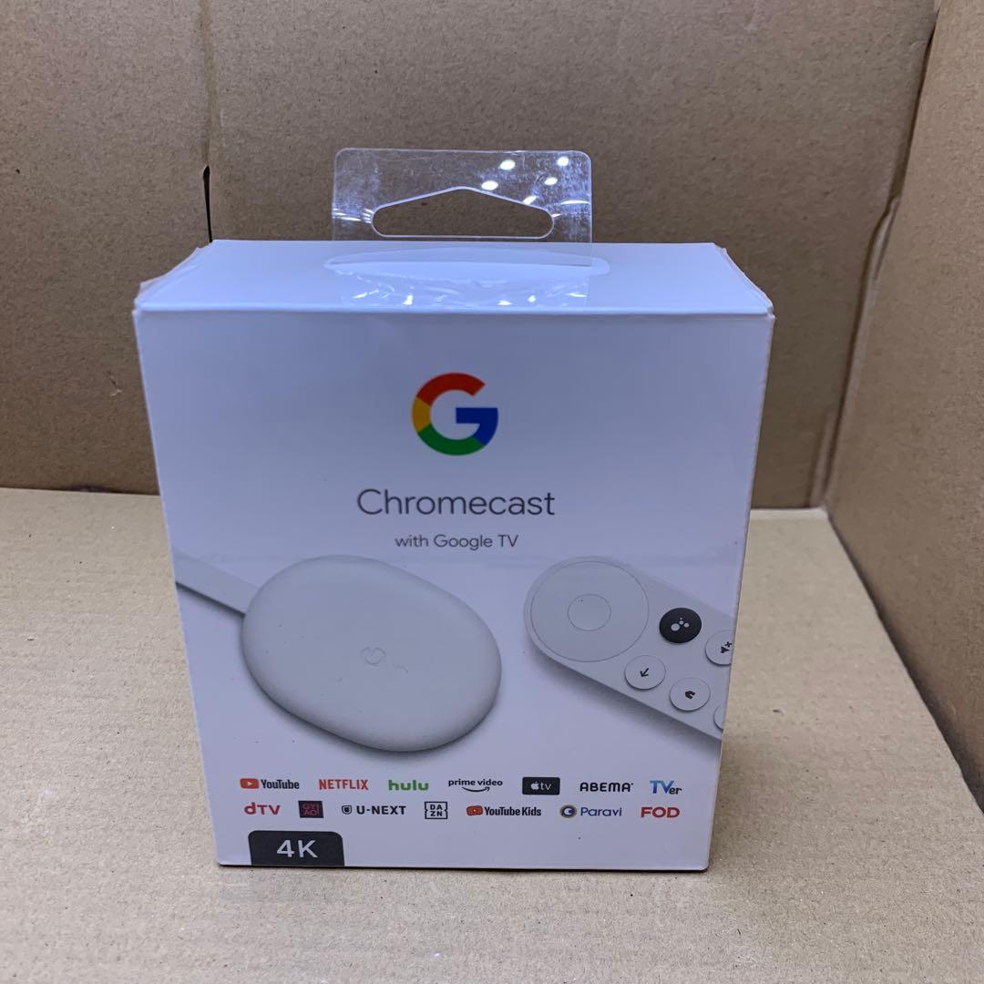 Google グーグル　Chromecast with Google TV 4K
