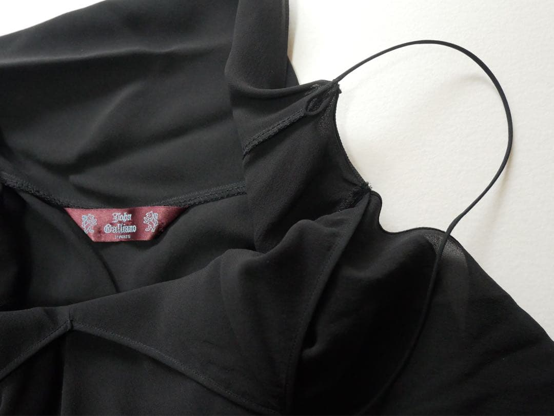 John Galliano シルク キャミソールドレス 40 フランス製