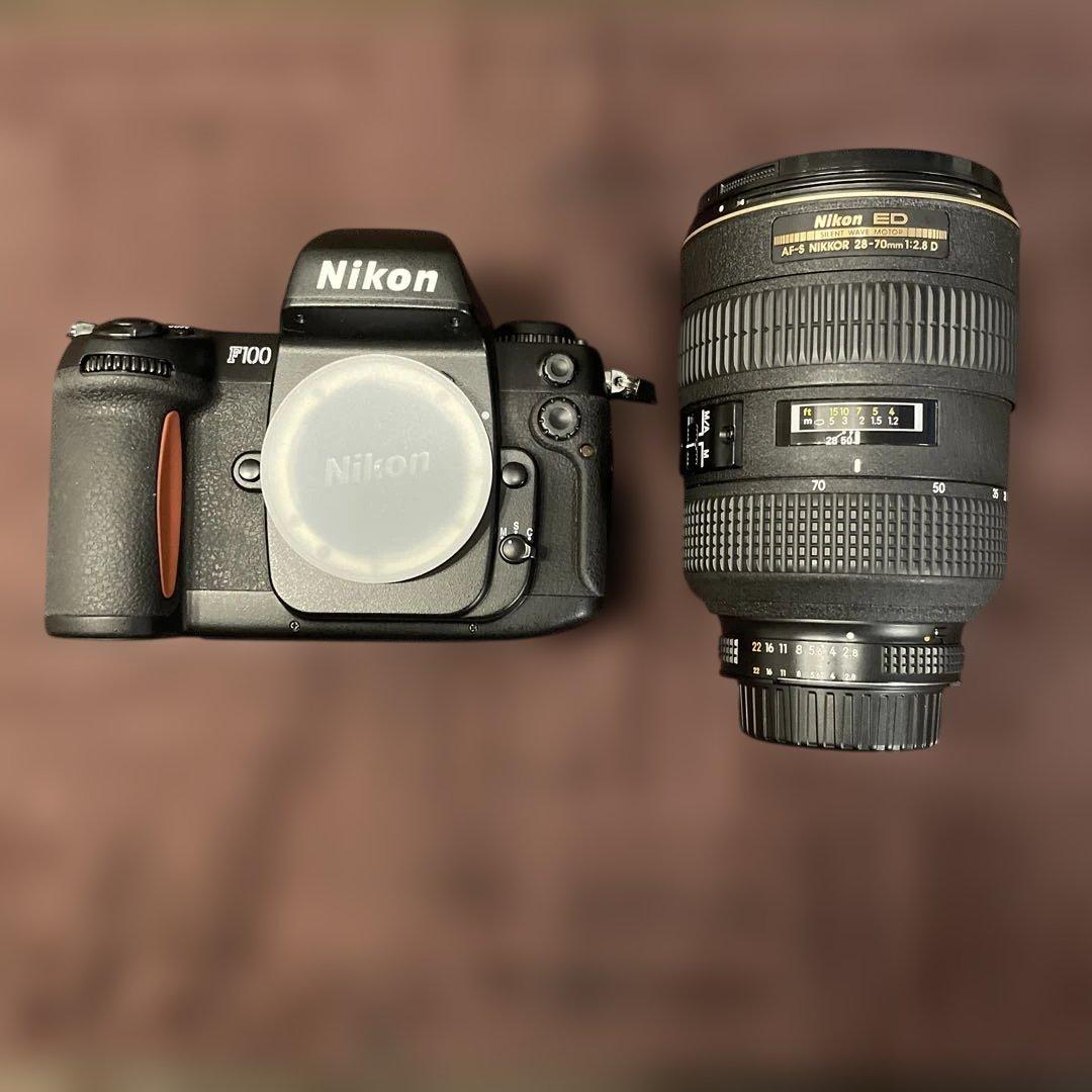 Nikon F100 とニッコール28-70mmf2.8ED低分散レンズ