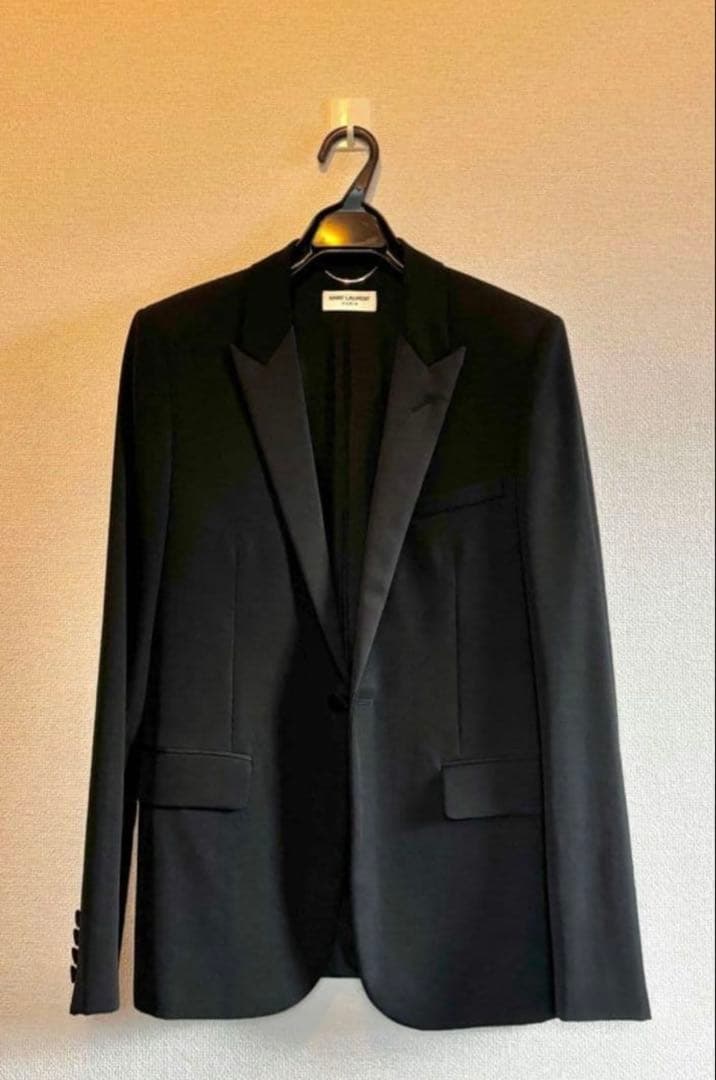 サンローラン　エディ　スモーキング　ジャケットテーラード　美品