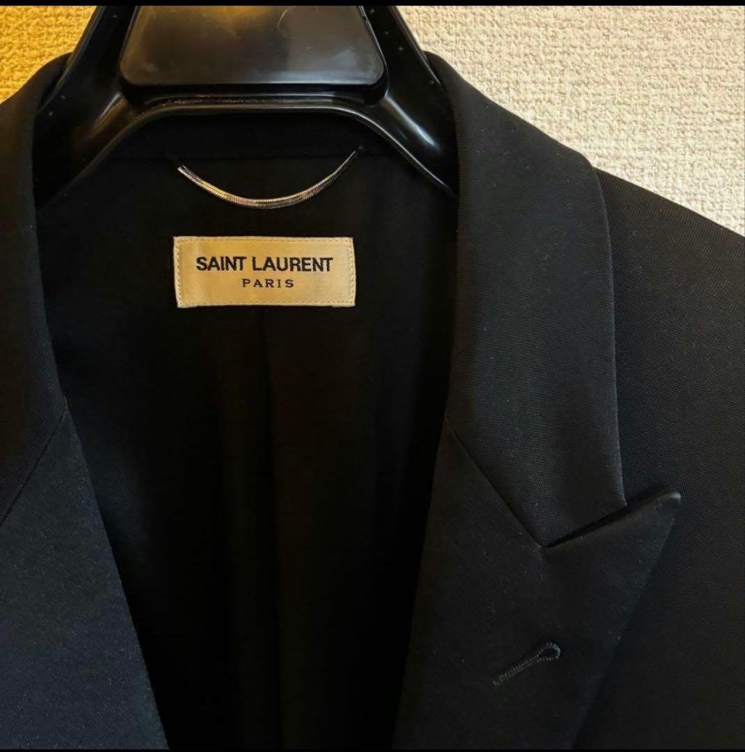 サンローラン　エディ　スモーキング　ジャケットテーラード　美品