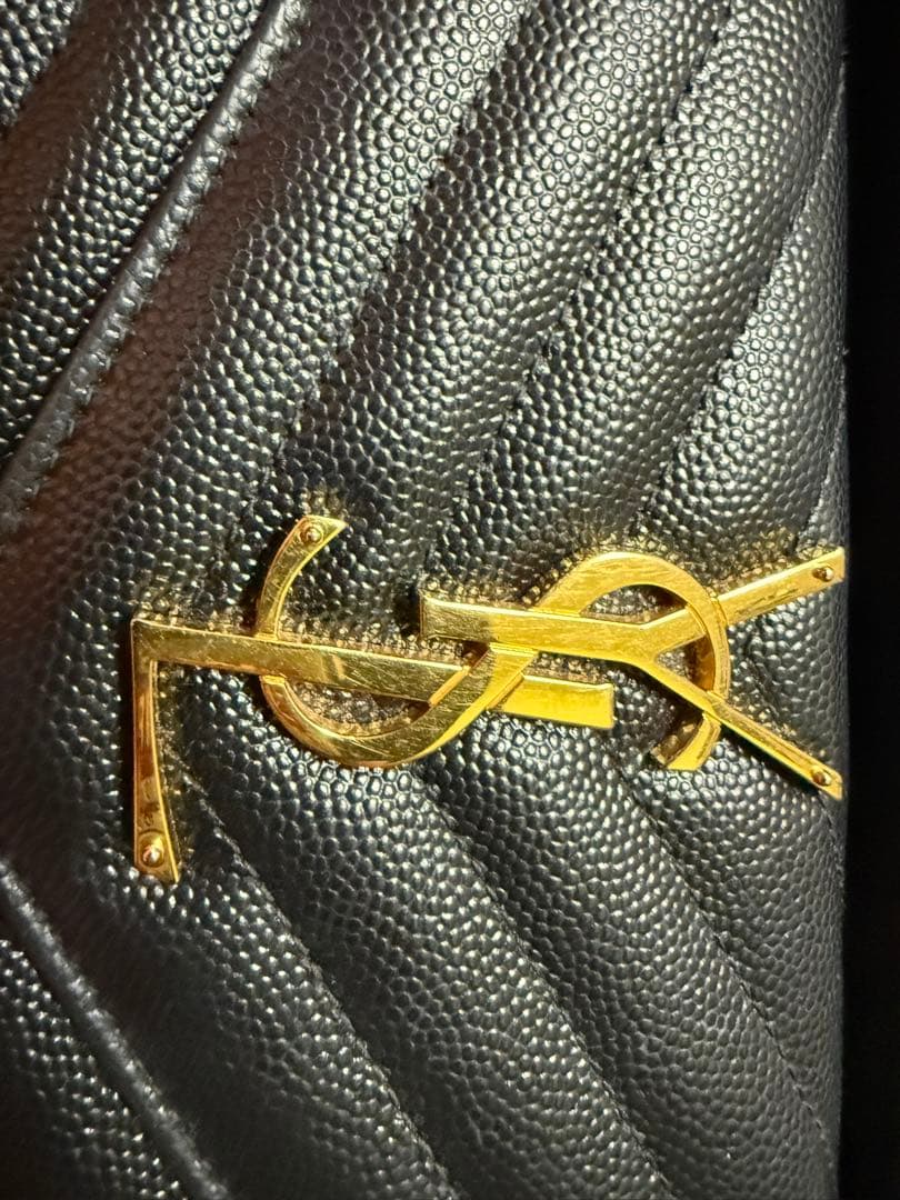 SAINT LAURENT ブラック長財布