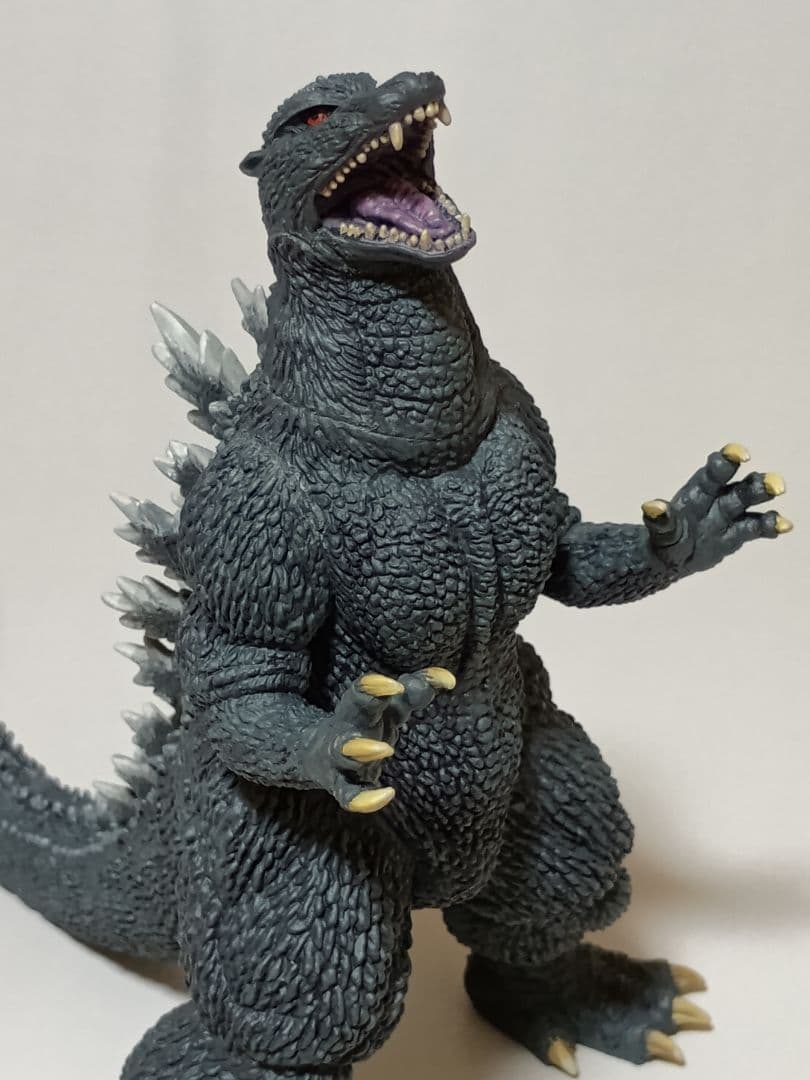 【しょうこ】怪獣咆哮撃 ゴジラ2004　＆ Tレックス　リペイント品セット