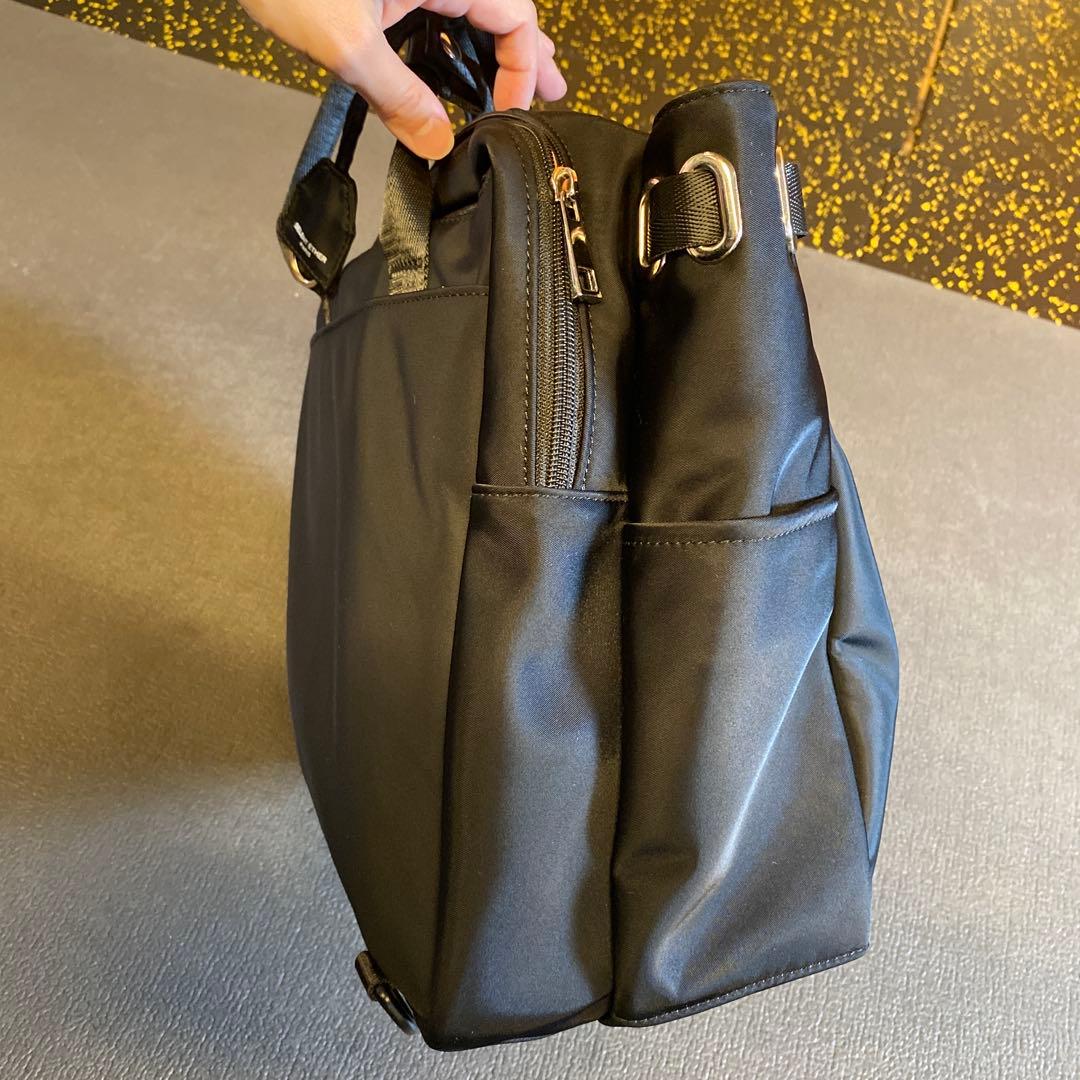 SELENT ÉTHER 黒 ビジネスバッグ3way36シルバー