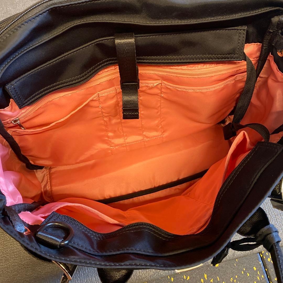 SELENT ÉTHER 黒 ビジネスバッグ3way36シルバー