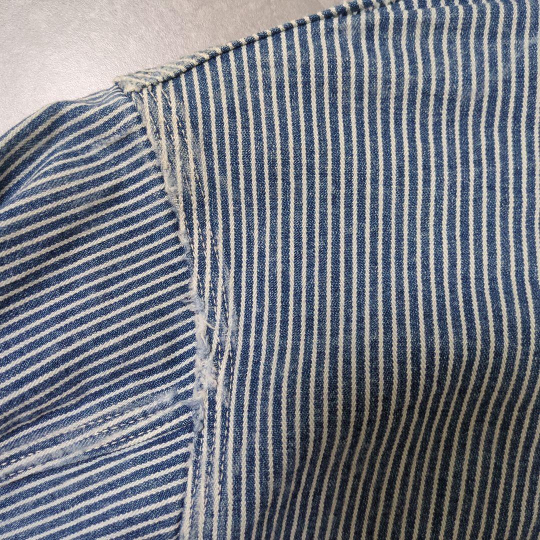 ✿マディソンブルー✿ヒッコリーカバーオール　ダメージ加工有り00サイズ新品未使用